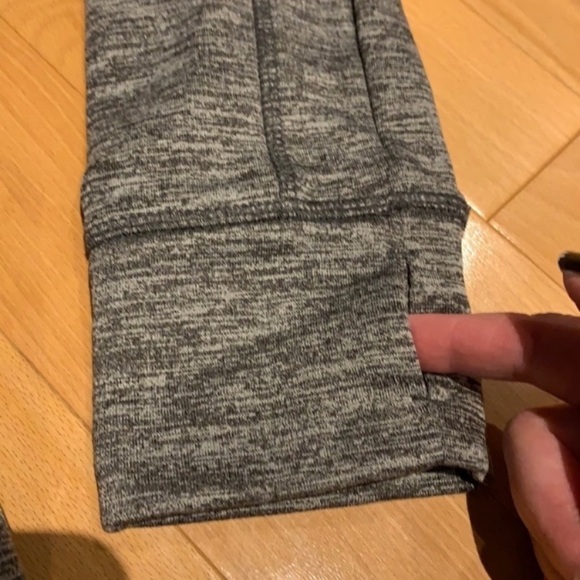 💥2/$30💥 VEUC Joe Fresh Grey speckled full zip Hoodie - size L - Picture 9 of 16